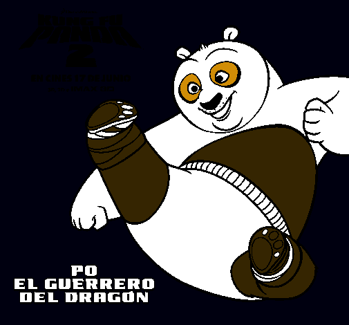 Po el guerrero del dragón