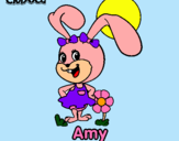 Dibujo Amy pintado por kennet