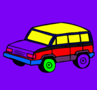 Dibujo Coche 4x4 pintado por chykys