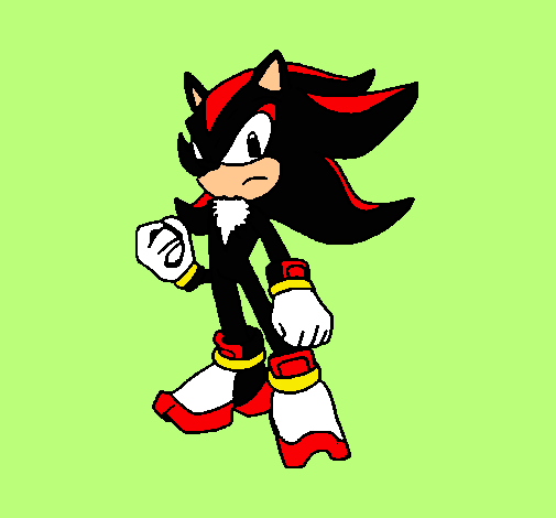Dibujo Sonic pintado por minnie1234