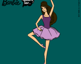 Dibujo Barbie bailarina de ballet pintado por prinsesdeisy