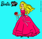 Dibujo Barbie vestida de novia pintado por zxzxzxzxzxzx