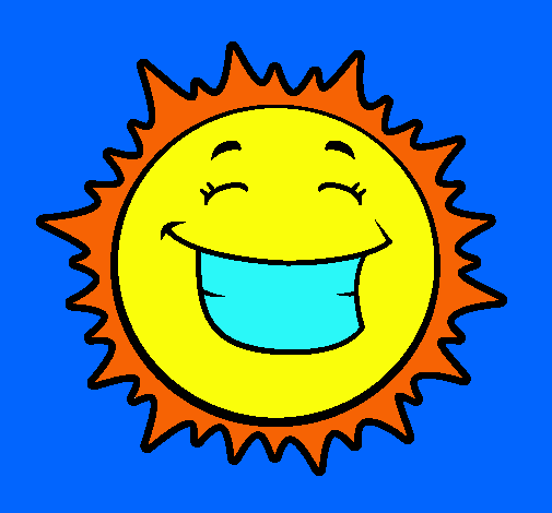 Sol sonriendo