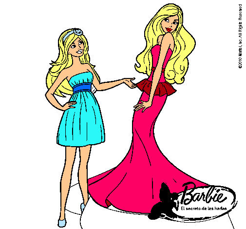 Barbie estrena vestido