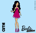 Dibujo Barbie Fashionista 3 pintado por cristi10