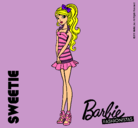 Dibujo Barbie Fashionista 6 pintado por Jordy