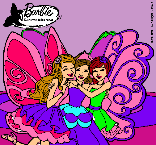 Barbie y sus amigas en hadas