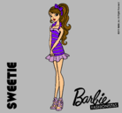 Dibujo Barbie Fashionista 6 pintado por cintiaaaaa