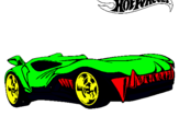 Dibujo Hot Wheels 3 pintado por gren