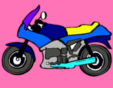 Dibujo Motocicleta pintado por AHUDAF