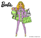 Dibujo Barbie de compras pintado por vanetxu