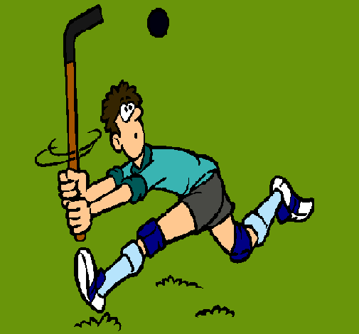 Dibujo Jugador de hockey sobre hierba pintado por Jorge-135