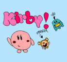 Dibujo Kirby 4 pintado por mariavera