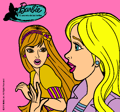 Barbie sorprendida