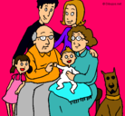 Dibujo Familia pintado por JuanAndresAm