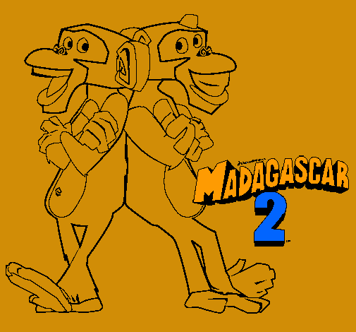 Madagascar 2 Manson y Phil 2