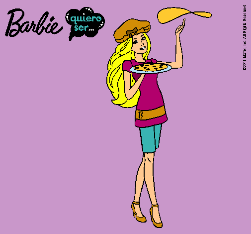 Barbie cocinera