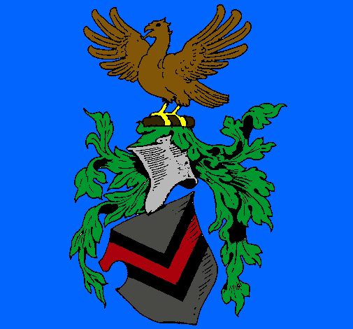 Escudo de armas y aguila 