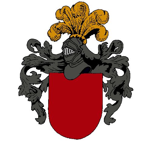 Escudo de armas y casco