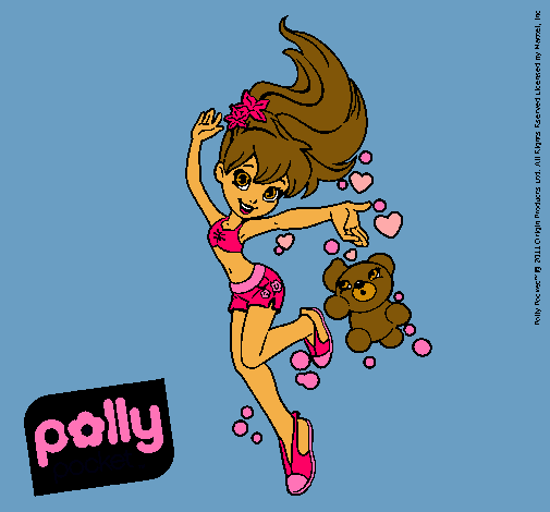 Dibujo Polly Pocket 14 pintado por terenoa2
