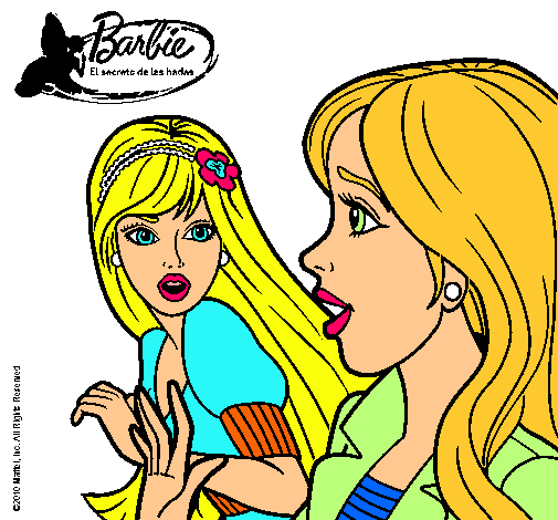 Barbie sorprendida