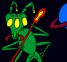 Dibujo Hormiga alienigena pintado por sergio1