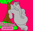 Dibujo Horton pintado por 2elefantes78