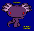 Dibujo Mostro 2 pintado por lococipt2