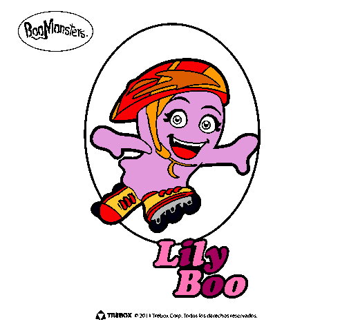 Dibujo LilyBoo pintado por lennin