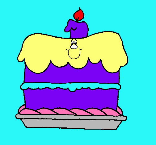 Pastel de cumpleaños