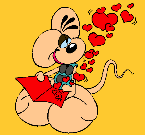 Ratón enamorado