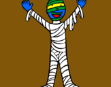 Dibujo Niño momia pintado por kEVIIN