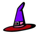 Dibujo Sombrero de bruja pintado por cannnnnn