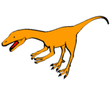 Dibujo Velociraptor II pintado por mffsfdyadvlv