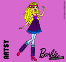 Dibujo Barbie Fashionista 1 pintado por mikita