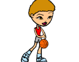 Dibujo Jugadora de básquet pintado por EMMI