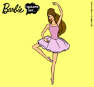 Dibujo Barbie bailarina de ballet pintado por ainho