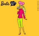 Dibujo Barbie de chef pintado por piripiri