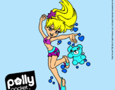 Dibujo Polly Pocket 14 pintado por colorea