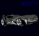 Dibujo Hot Wheels 3 pintado por luca717