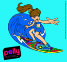 Dibujo Polly Pocket 4 pintado por cutufleta