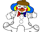 Dibujo Payaso de pies grandes pintado por pallasito