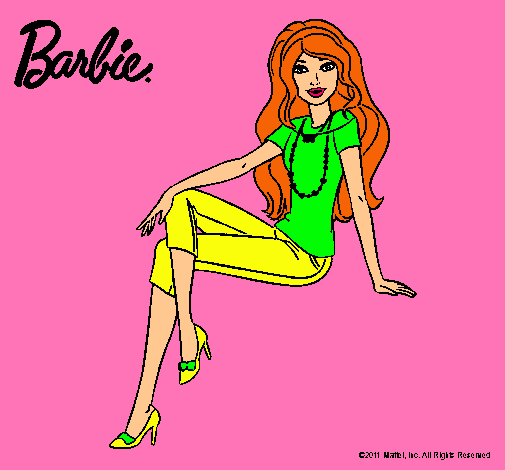 Dibujo Barbie moderna pintado por france_alicia