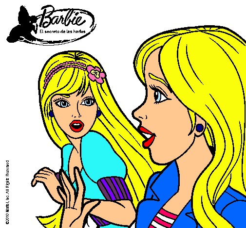 Barbie sorprendida