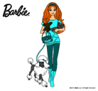 Dibujo Barbie con sus mascotas pintado por XorihimeX