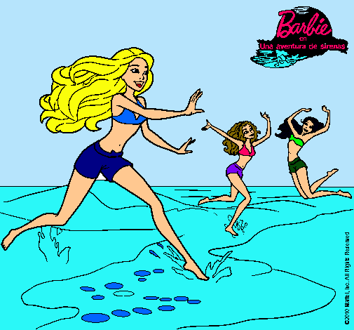 Barbie de regreso a la playa