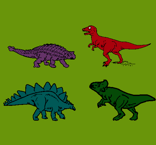 Dinosaurios de tierra