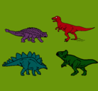 Dibujo Dinosaurios de tierra pintado por klkljmhiojj