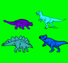 Dibujo Dinosaurios de tierra pintado por yamilet78