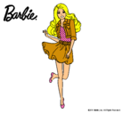 Dibujo Barbie informal pintado por tiffa